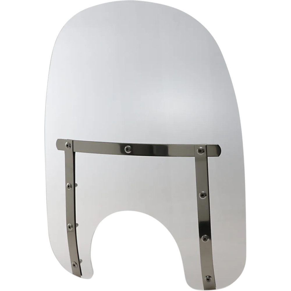 Replacement Slim Windshield Plastic — Clear, 43 cm (17") H, 45.5 cm (18") W, 21 cm (8-1/4") headlight cutout