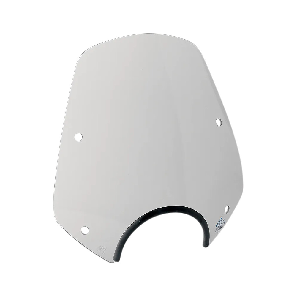 Del Rey Sportshield Windshield — 13" H, 15" W, Gray