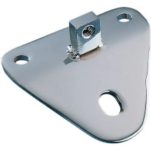 Placa de montaje frontal del motor — Delantera, cromada