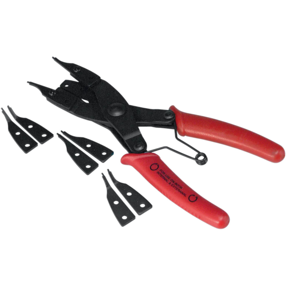 Snap Ring Pliers — Black, Red
