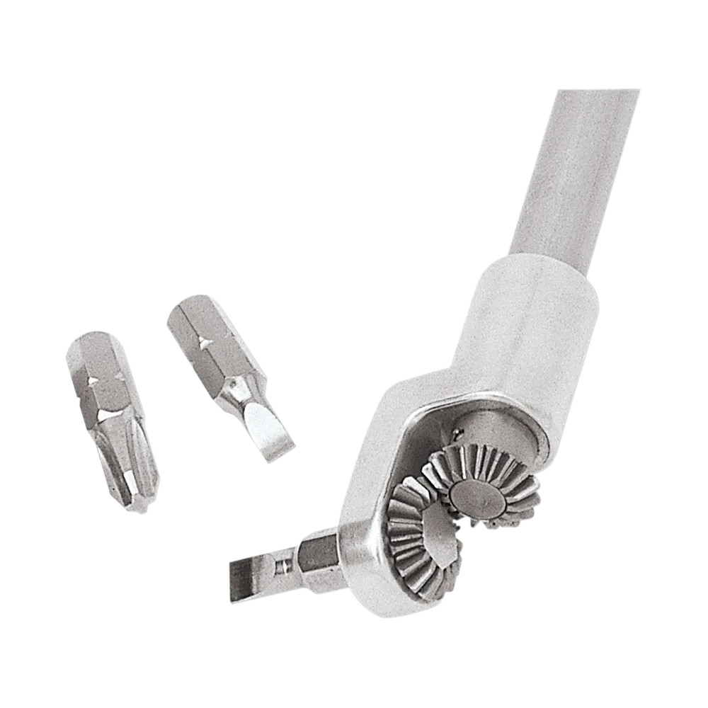 90° Carb Tool with Bits — 44.5 cm (17.5"), Silver