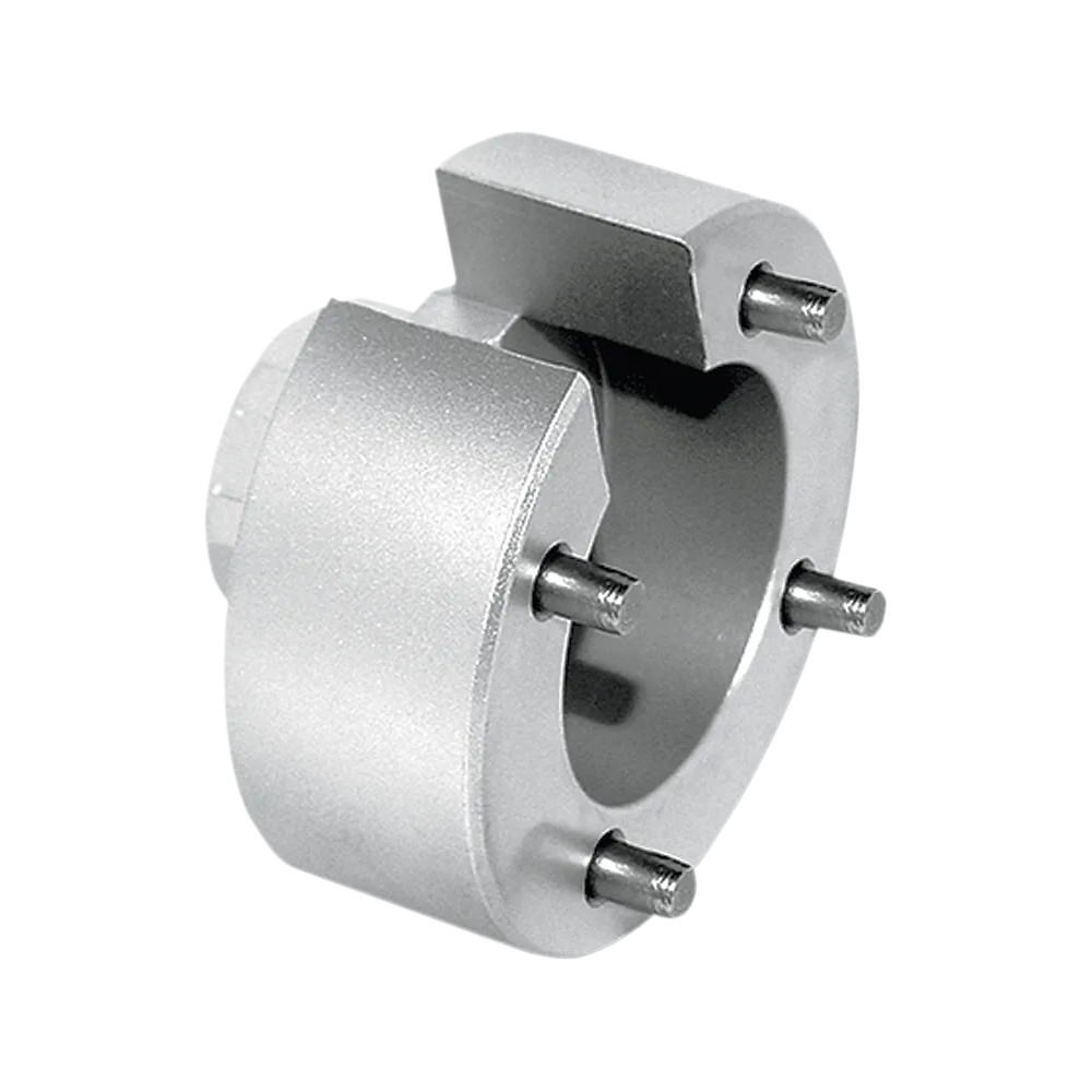 KTM Fork Cap Tool — 22 mm hex, 3/8-inch square drive, Silver