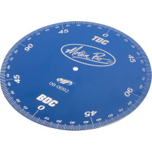 Engine Timing Degree Wheel — 171.5 mm (6-3/4") , Blue anodized