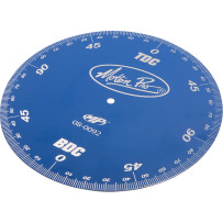 Engine Timing Degree Wheel — 171.5 mm (6-3/4") , Blue anodized