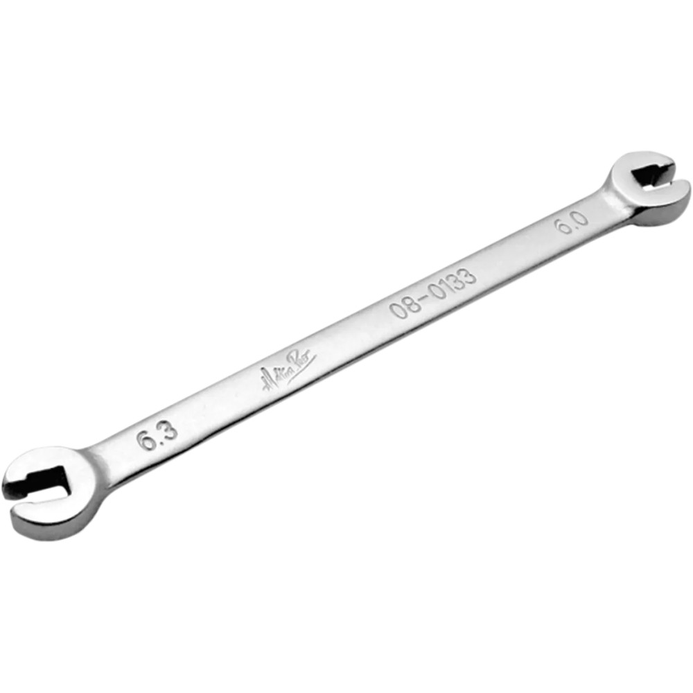 Classic Spoke Wrench — 6 mm, 6.3 mm, Silver, Nickel, Pewter