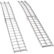 Rampa de aluminio — 229 cm (90"), 30,5 cm (12")