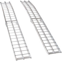Rampa de aluminio — 229 cm (90"), 30,5 cm (12")