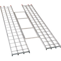 Rampa de aluminio — 216 cm (85"), 117 cm (46")