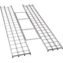 Rampa de aluminio — 216 cm (85"), 117 cm (46")