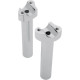 Elevadores forjados de aluminio para manillar — sujeción 1", altura 6-1/2", rosca 1/2-13, 3-1/2" entre centros