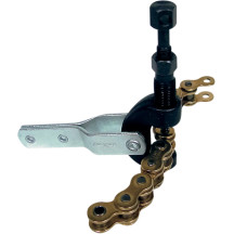 Chain Breaker with Folding Handle — Fits 420–530 chains, max pin extension 18 mm