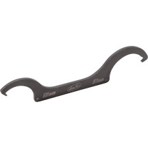 Shock Collar Spanner Wrench — 68 mm & 87 mm OD, 8 mm notch, Black