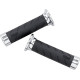 862 Puños Cruiser — 22 mm (7/8\"), 14 cm (5-1/2\"), negro, acabado cromado
