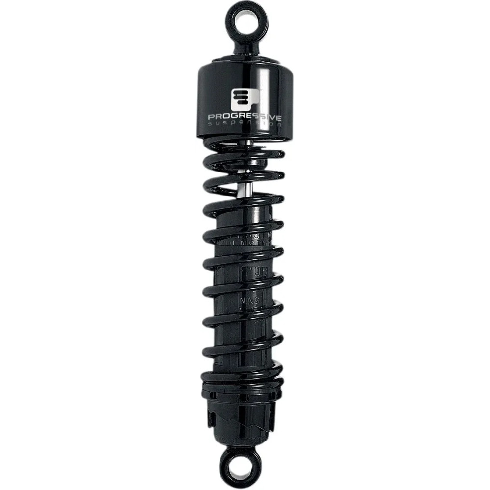 412 Series Shocks — 320 mm (12.60 in), Rear, Heavy duty, Black