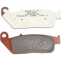 RDP X-Race Titanium Sintered Brake Pads — 102 mm length, 39 mm width, 8.2 mm thickness