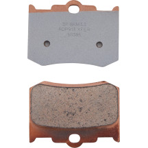 RDP X-Race Titanium Sintered Brake Pads — 10.5 mm thickness, 69.4 mm length, 48.8 mm width