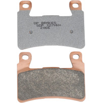 SDP Sport HH+ Sintered Brake Pads — 7.5 mm thickness, 74.8 mm length, 55.3 mm width