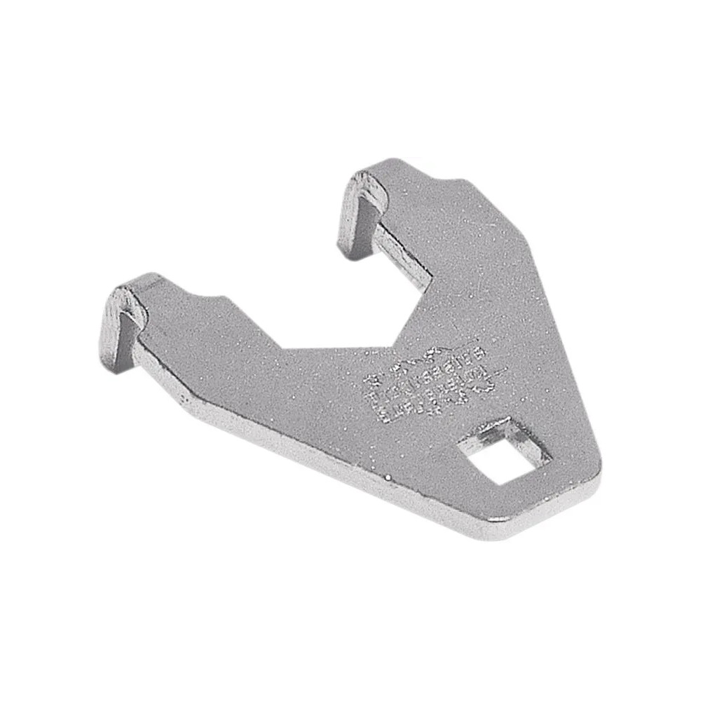 Pre-Load Wrench for Softail — Silver, fits OE and aftermarket Softail shocks