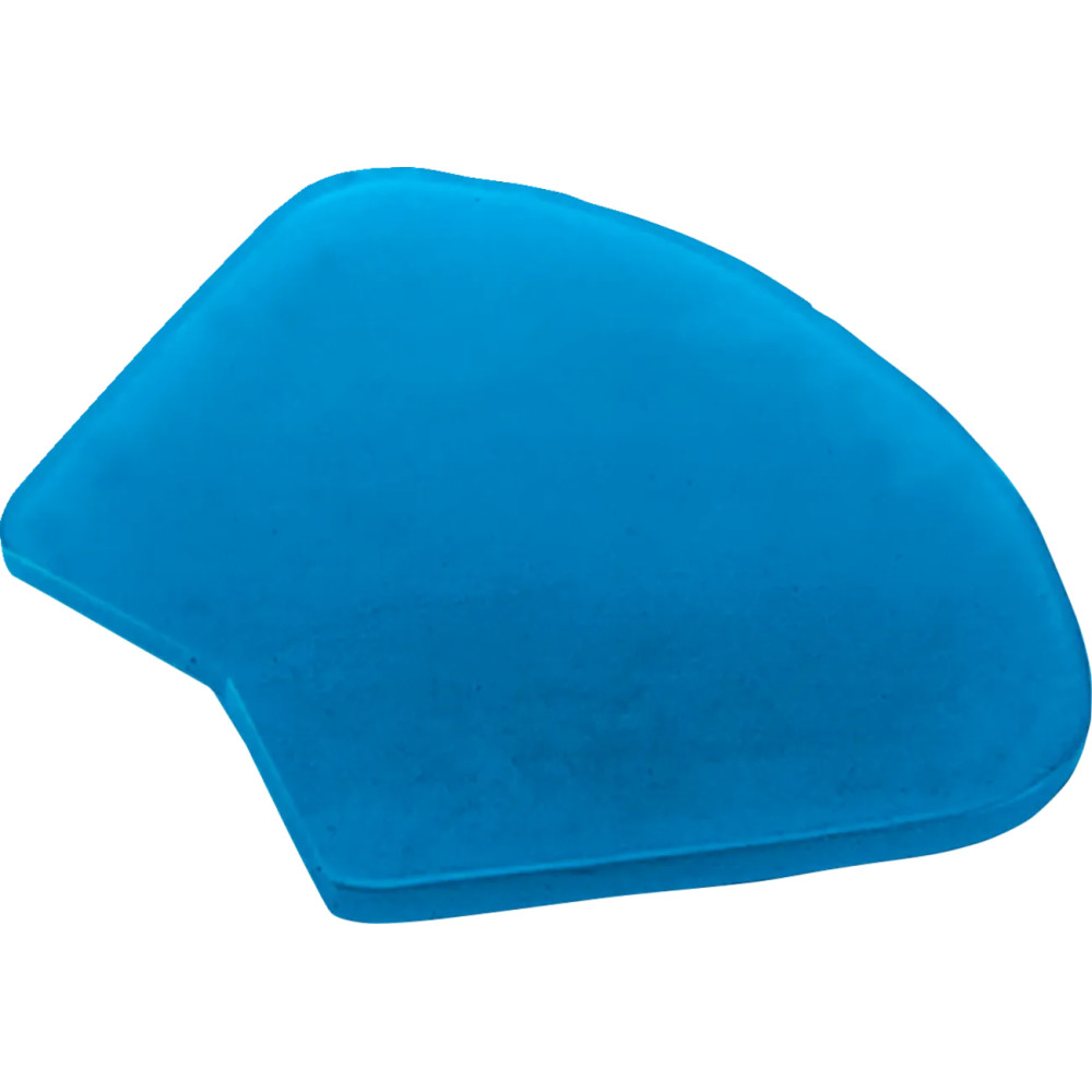 GelCore™ Do-It-Yourself Raw Gel Seat Pad — Extra Large, 12" × 15-1/2" (back) / 9" (front), Blue