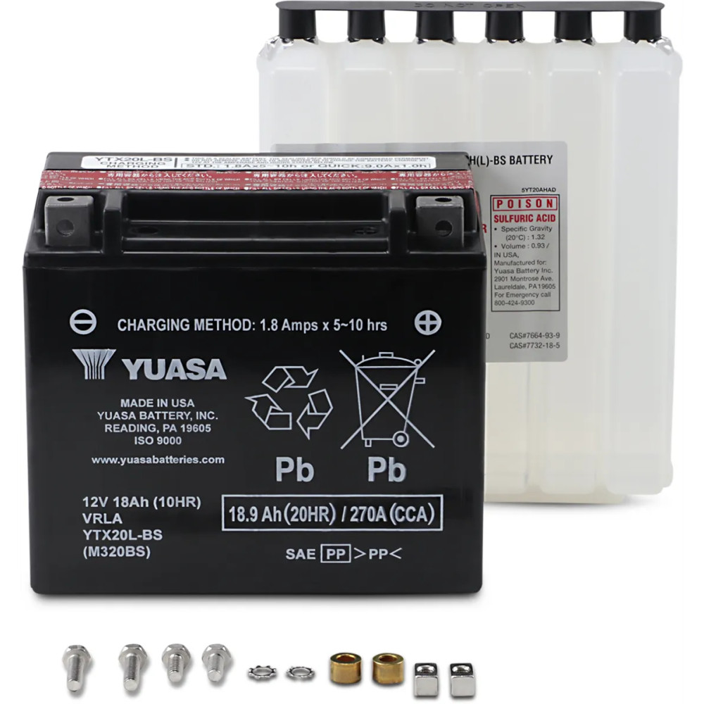 AGM Maintenance-Free Battery — 12V, 18Ah, 270A CCA