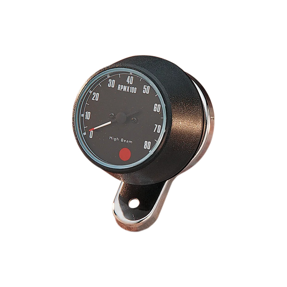 8000 RPM Tachometer — Black