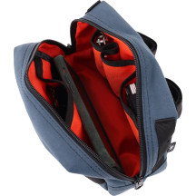 Handlebar Bag — 7" x 5" x 3.25", Blue, handlebar mount