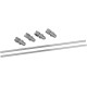 Chrome Rocker Oil Lines — Rocker, Chrome