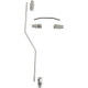 Chrome Rocker Oil Lines — Chrome