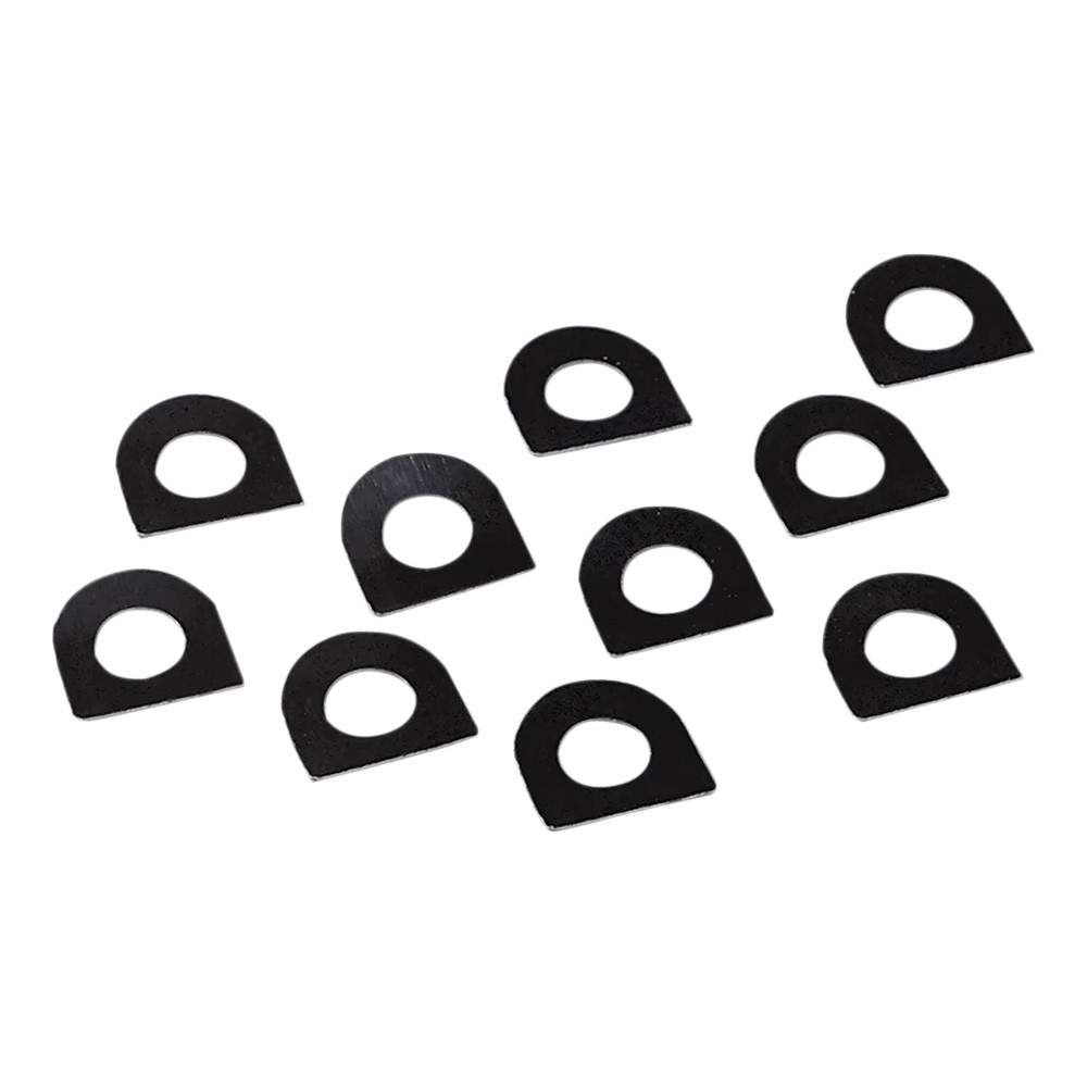 Foot Peg Spring Washers — male mount, front/rear, 10 pack