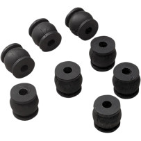 Floorboard Isolation Dampers — 8-pack, driver application, black