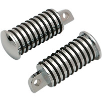 Sundance® Foot Pegs — Large, straight, bolt-on, chrome