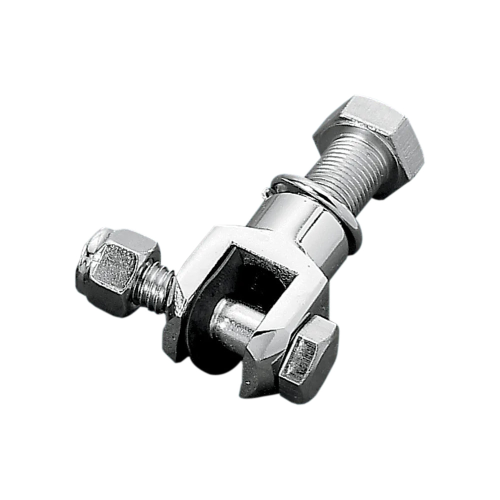 Replacement Chrome Foot Peg Clevis Mounts — Passenger, Bolt-On