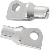 Soft-Ride Peg Mounts — Male Mount, Chrome