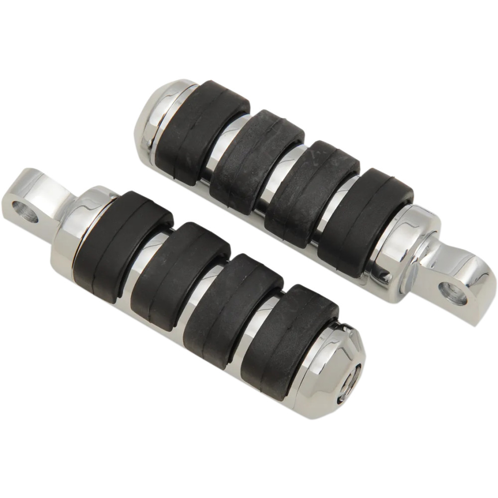 Soft-Ride Foot Pegs — Small, Chrome