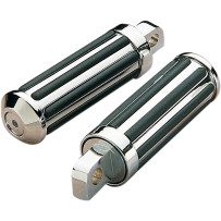 Rail Foot and Shifter Pegs — 10 cm (4"), 32 mm (1-1/4"), male mount