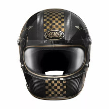 Trophy Carbon Helmet — Size M, Black, Gloss