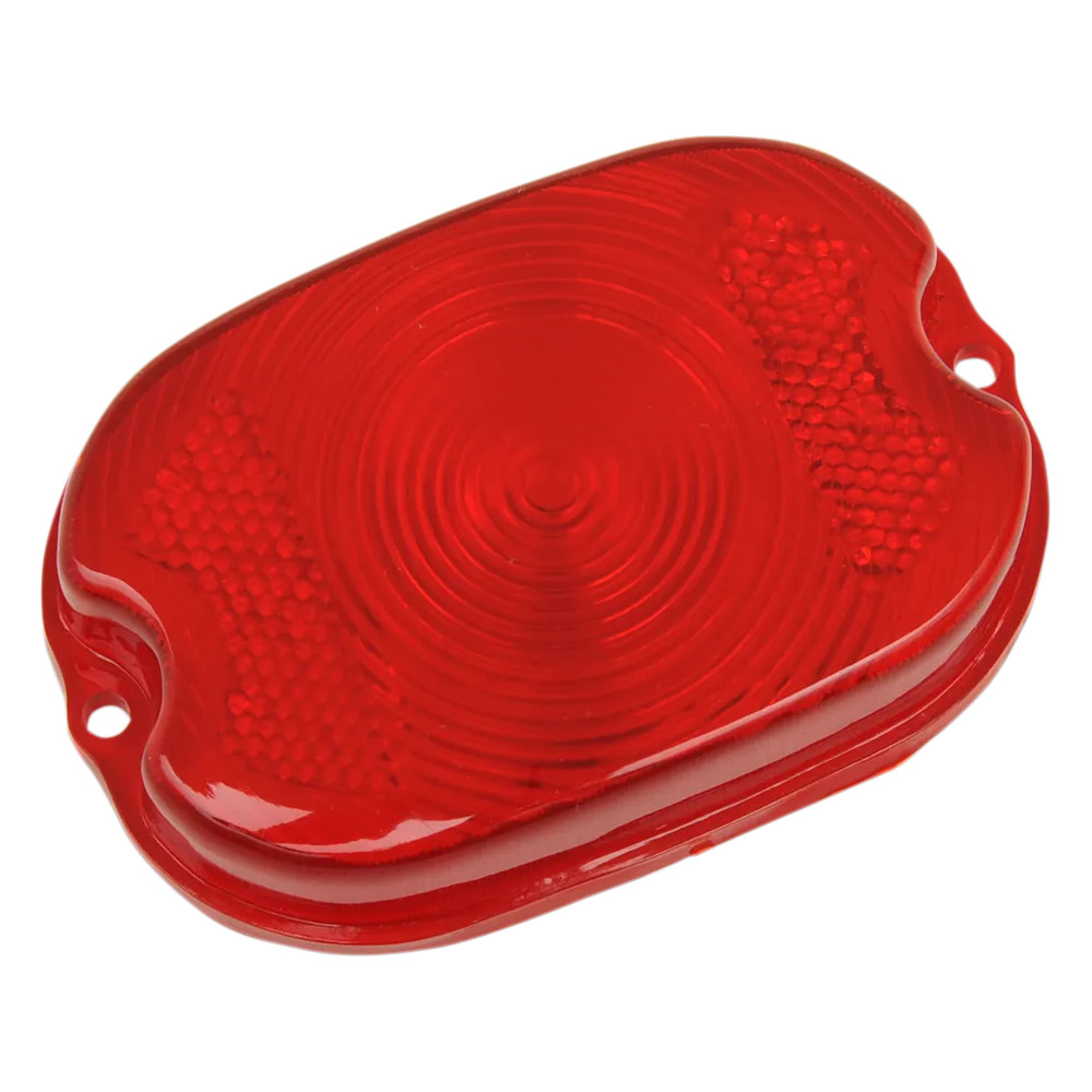 Lente de luz trasera de repuesto — Rojo, posición trasera