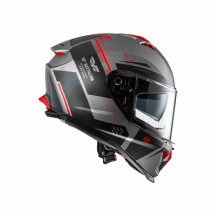 Casco Typhoon BA — Talla S, gris mate