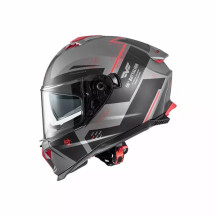 Casco Typhoon BA — Talla M, Gris mate, Integral