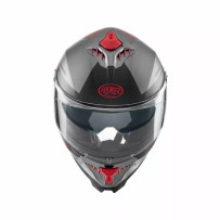 Casco Typhoon BA — XL, gris mate