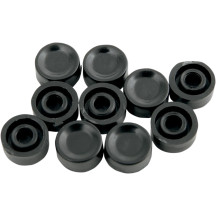 Handlebar Switch Button Caps — 25.4 mm (1 in), 10-pack, Black