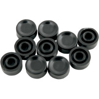 Handlebar Switch Button Caps — 25.4 mm (1 in), 10-pack, Black