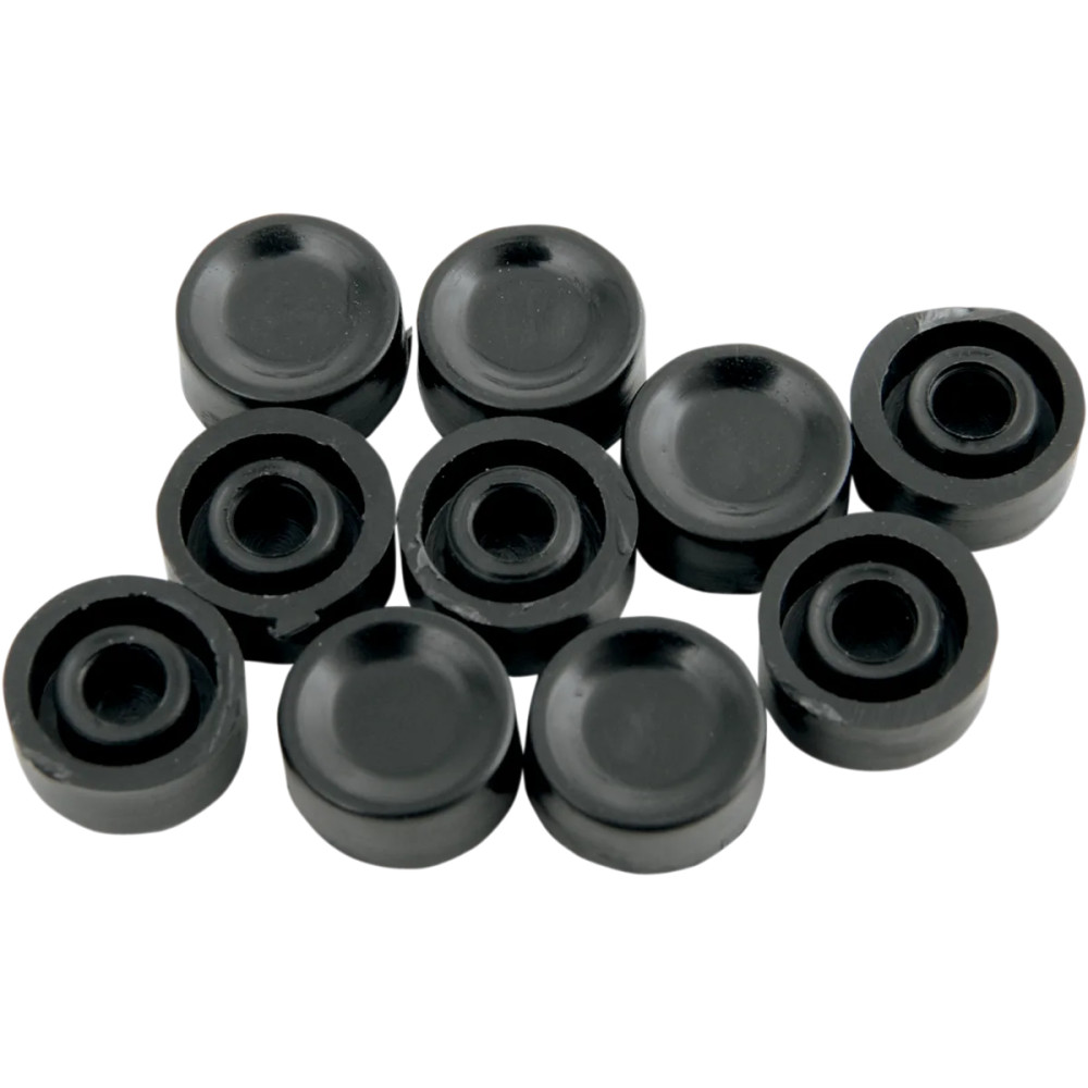 Handlebar Switch Button Caps — 25.4 mm (1 in), 10-pack, Black
