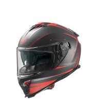 Casco Typhoon FR — Talla S, Negro mate