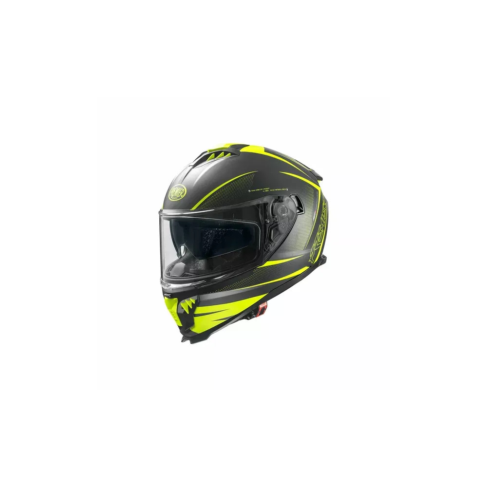 Casco Typhoon FR — Talla M, Negro mate