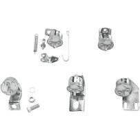 Interruptor de luz de freno para FL, FX y XL, Knuckle/Flat — Cromado, Pulsador