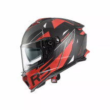 Casco Typhoon — Talla XL, Negro mate