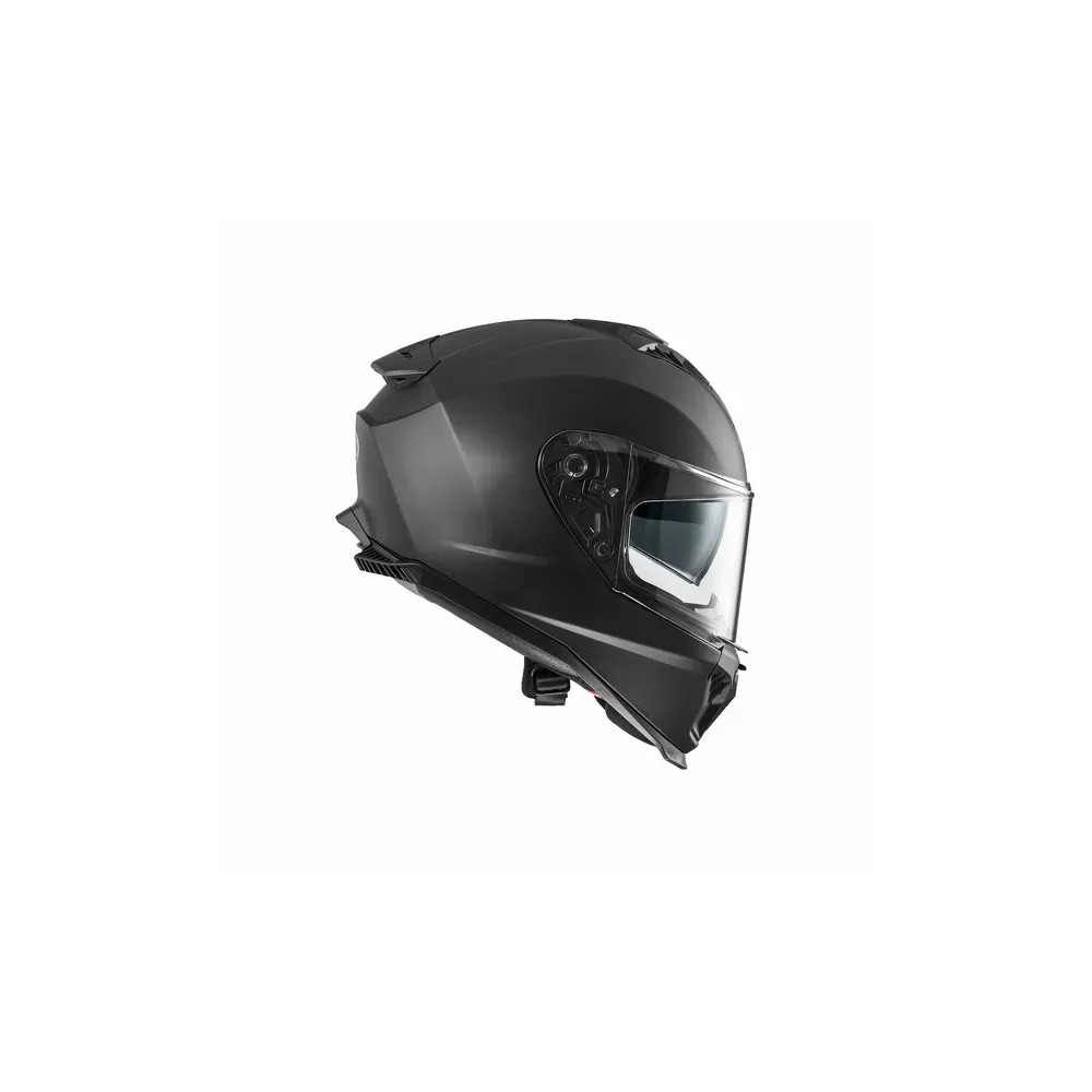 Casco Typhoon — Talla M, Negro mate