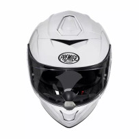 Devil U8 Helmet — L, White, Gloss