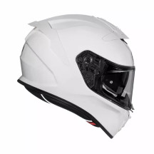 Casco Devil U8 — 2XL, Blanco brillante, Integral